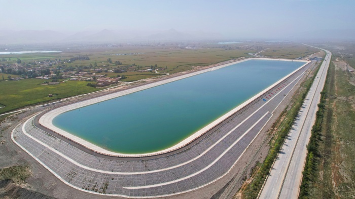 古浪縣生態保護暨抗旱應急供水保障工程2號調蓄水池